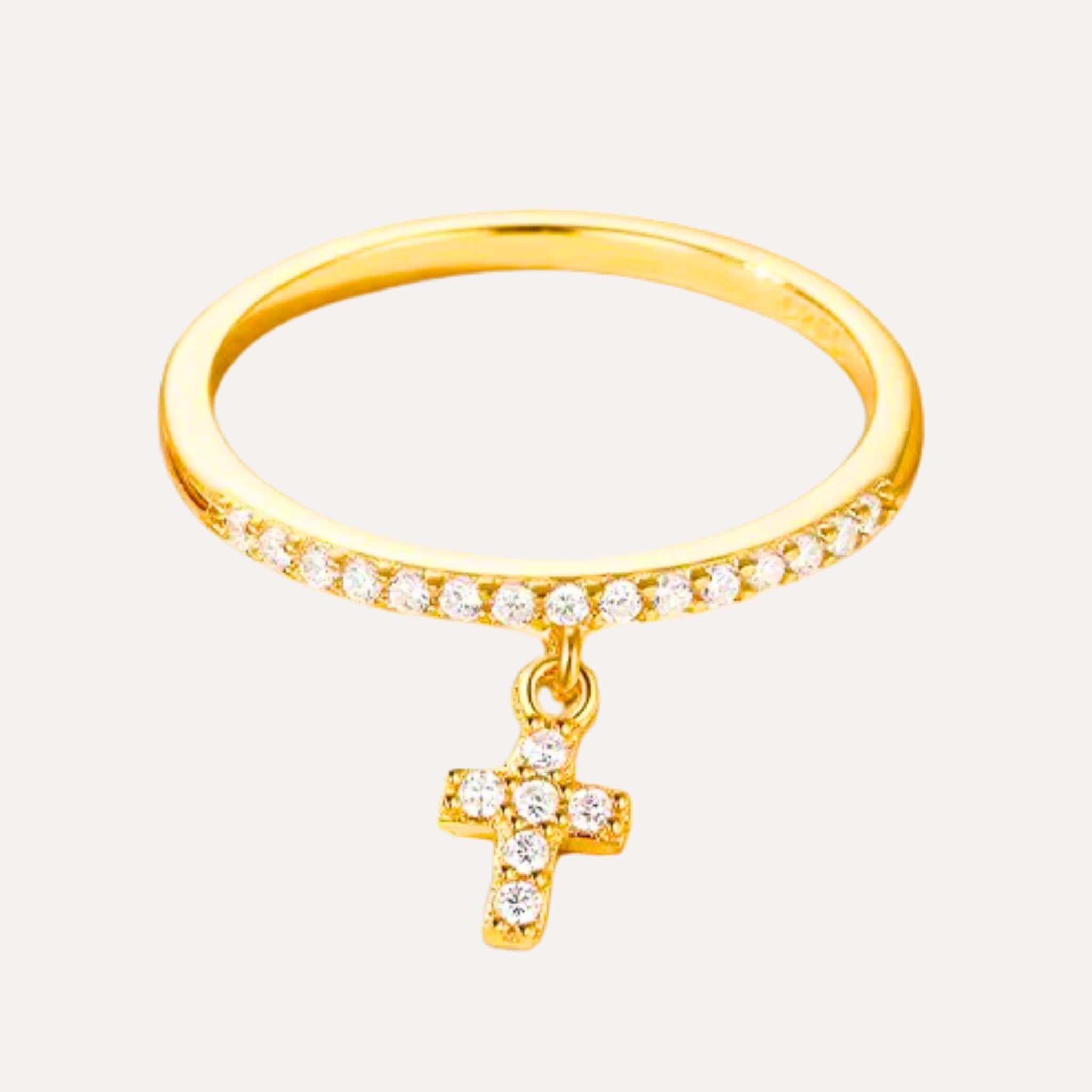 Bague Croix Grâce - Bijoux Croix