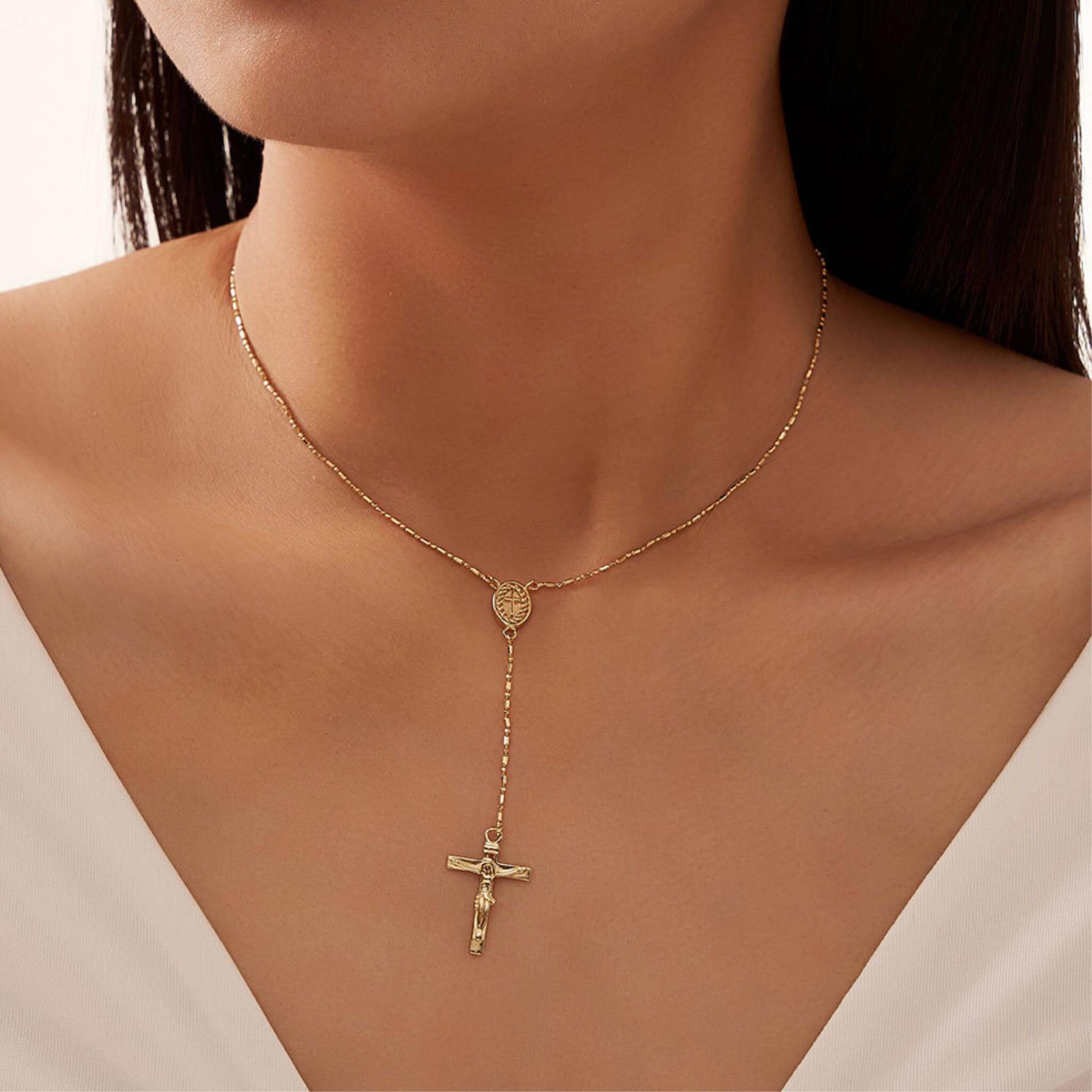 Collier Vierge Marie - Bijoux Croix