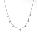 Collier Croix Multiples - Acier