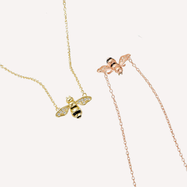Collier Abeille Divine - Vue secondaire