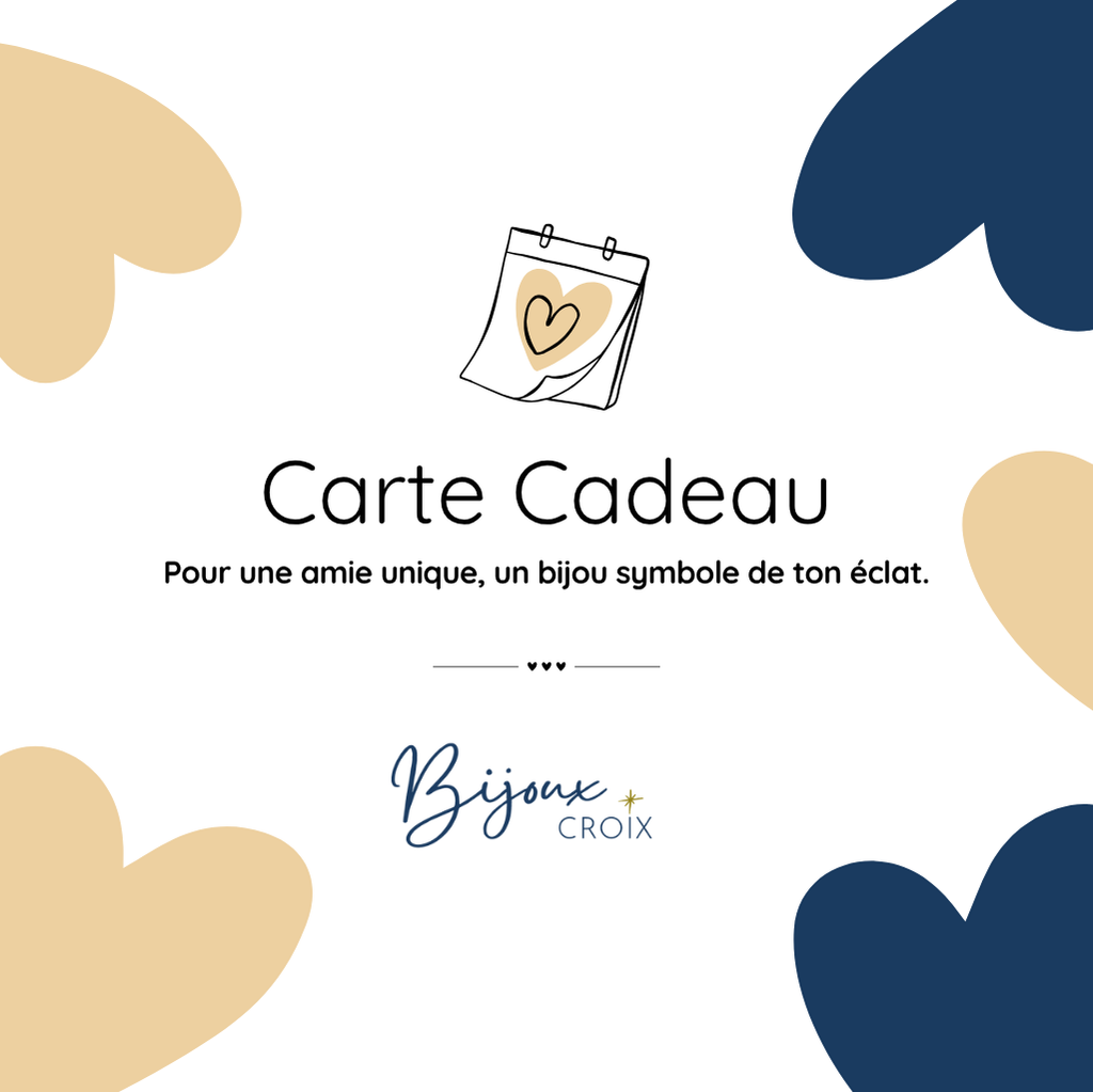Carte Cadeau Bijoux Croix – Le cadeau qui a toujours du sens