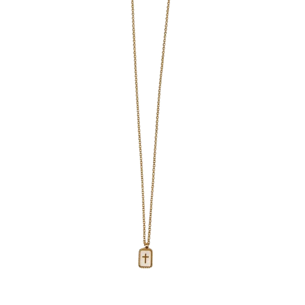 Collier Hineni croix discrète