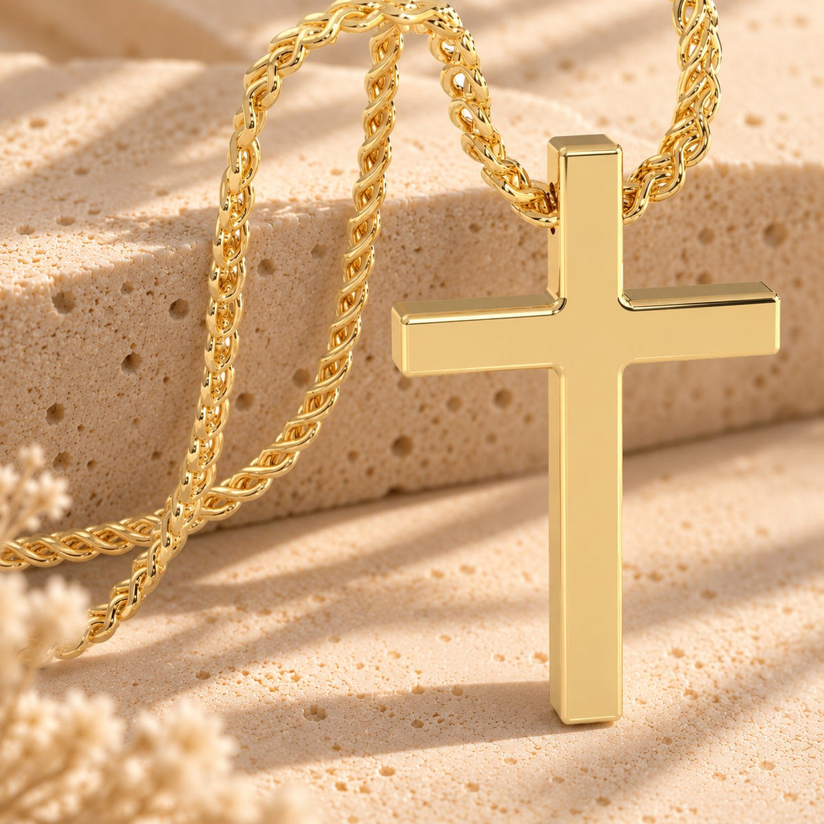 Collier croix Pilier de Foi
