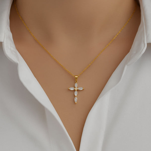 Collier Croix Espoir - Vue secondaire