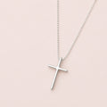 Collier croix Adonaï Argent - Argent 925 Plaqué Or 18K - Bijoux Croix 