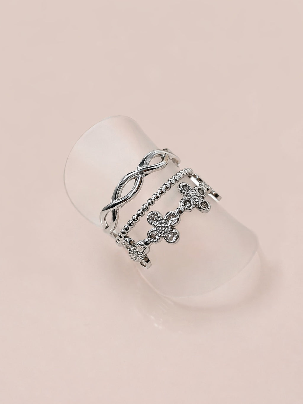 Bague Ichtus - acier inoxydable - Bijoux Croix 