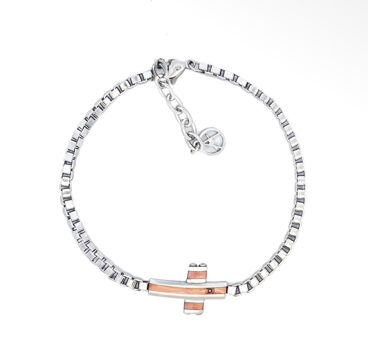 Bracelet Croix Homme – Acier