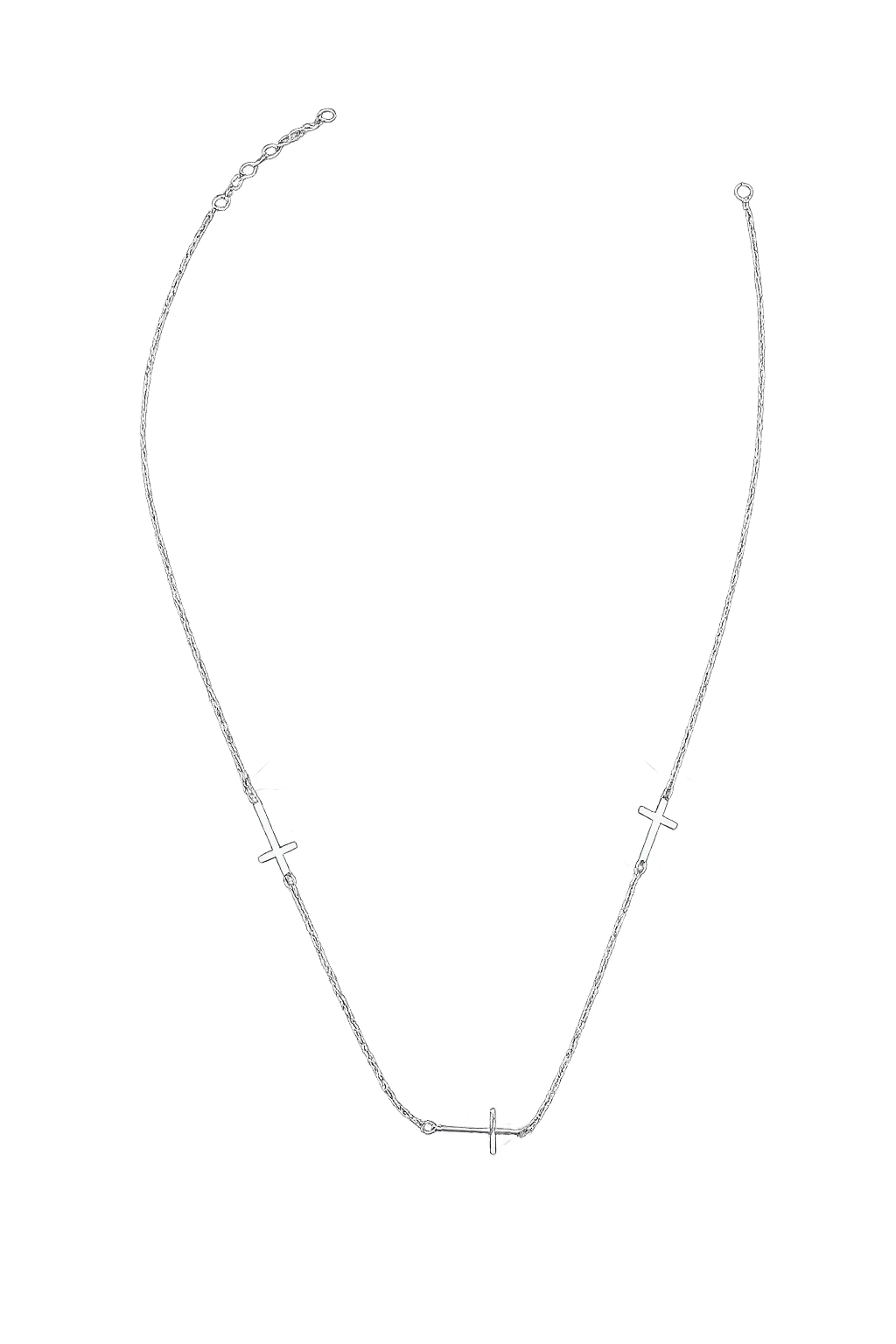 Collier trois croix
