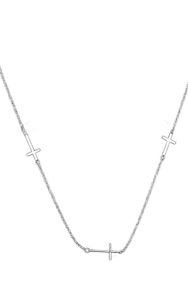 Collier trois croix