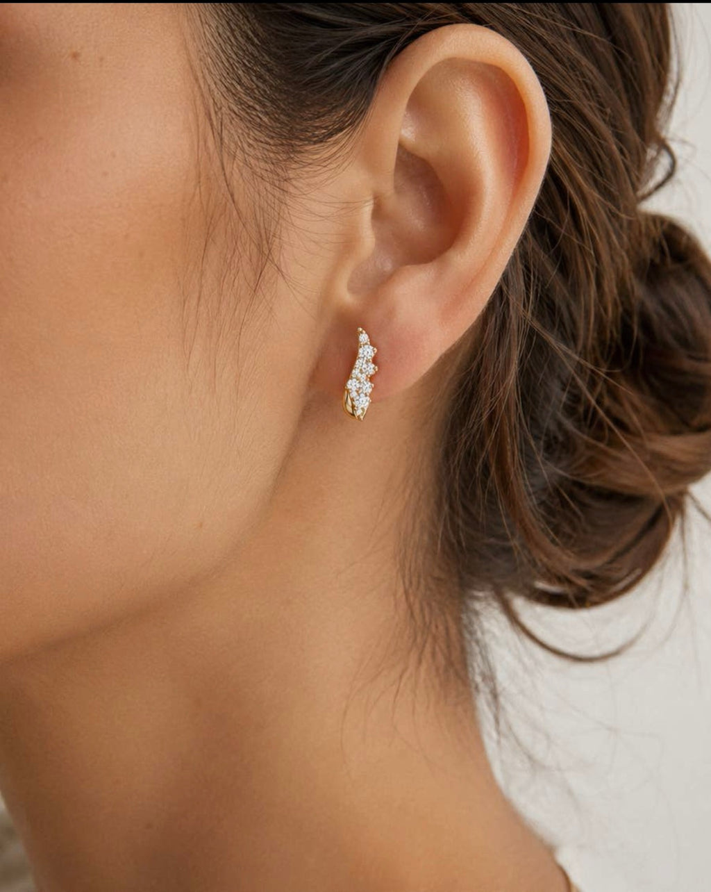 Heaven Drop Angel Earrings