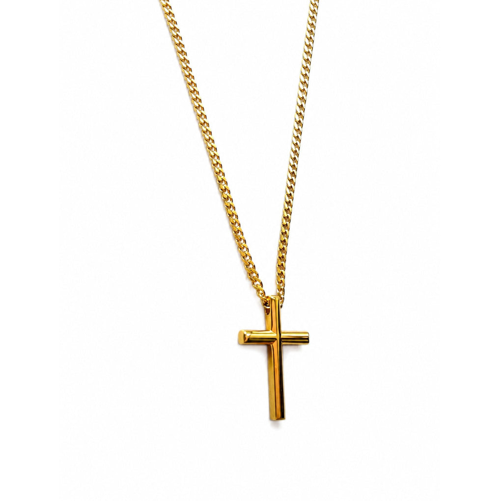 Collier croix Homme - Acier inoxydable - Bijoux Croix 