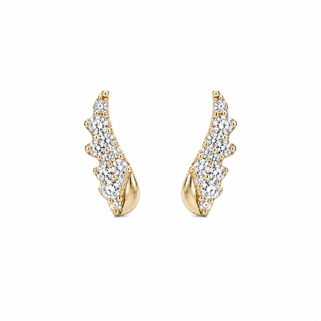 Heaven Drop Angel Earrings