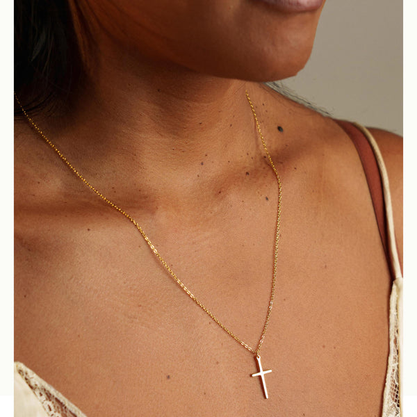 Collier Adonaï en Argent Plaqué Or 18K - Vue secondaire