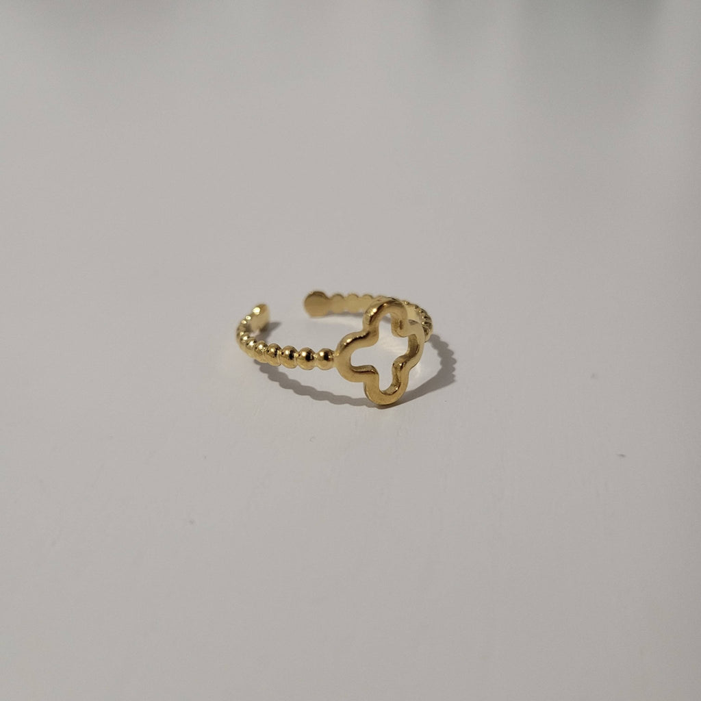 Bague Béthanie – Croix Grecque Dorée - Bijoux Croix