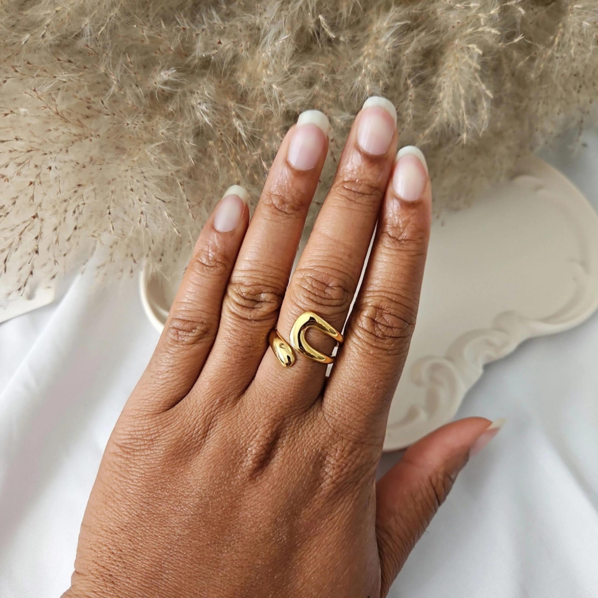 Bague chemin de foi - Acier inoxydable - Bijoux Croix