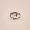 Bague Croix Anaëlle - Argent - Bague