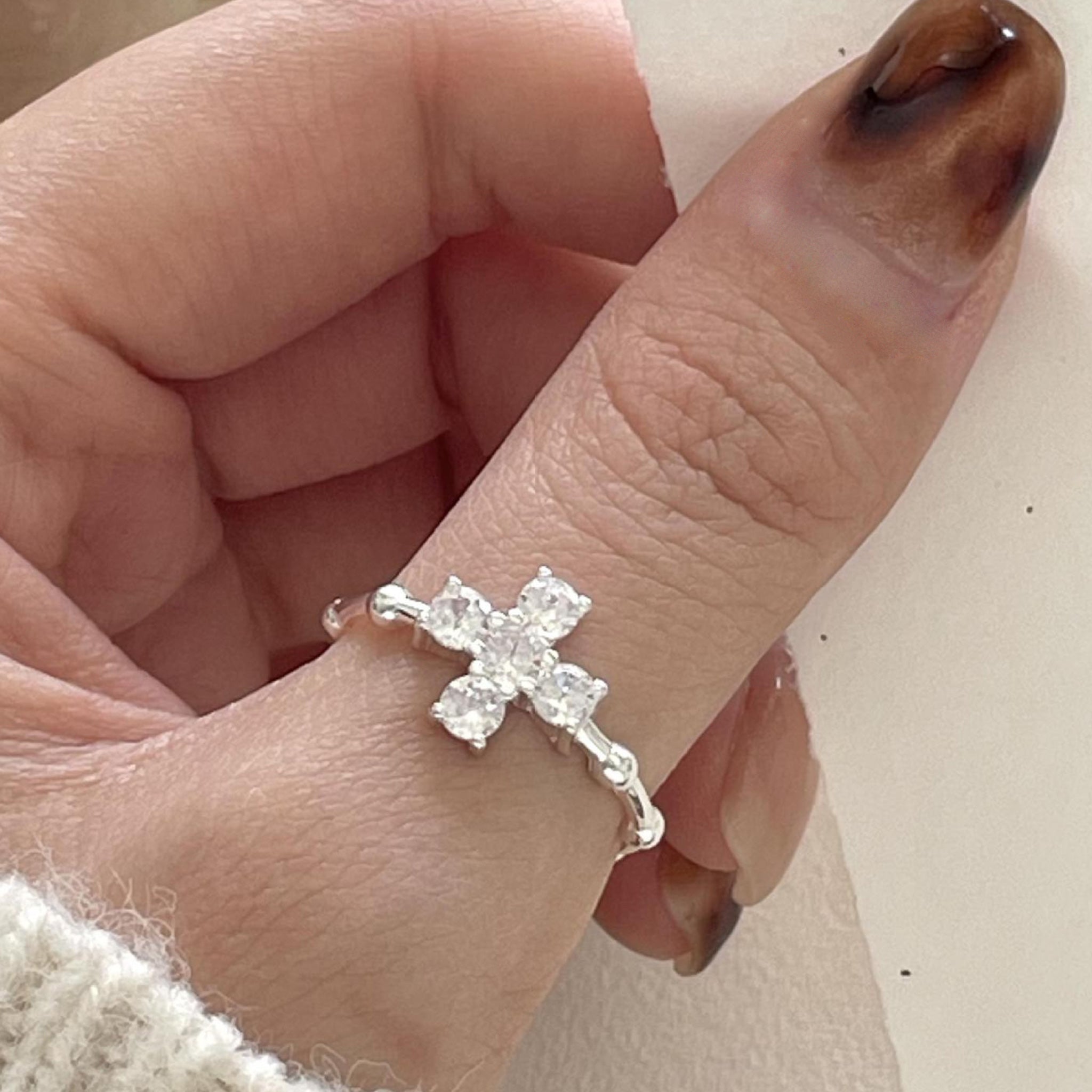 Bague Croix Crux - Bijoux Croix