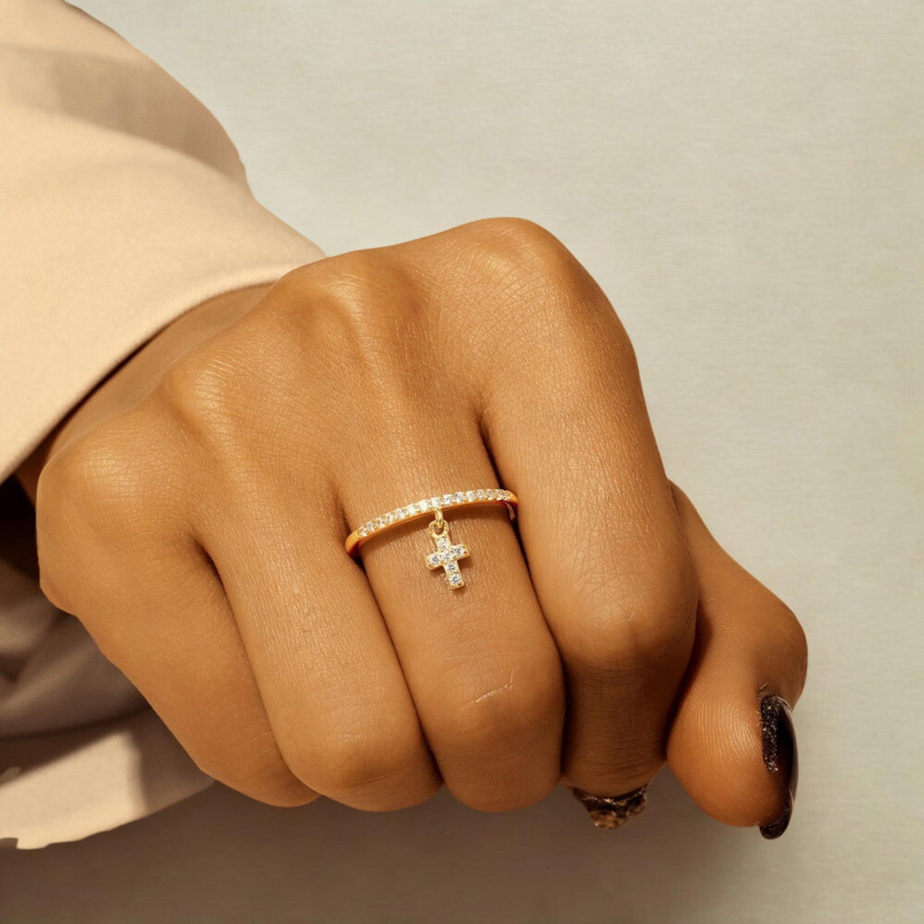 Bague Croix Grâce - Bijoux Croix