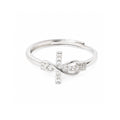 Bague Croix infini Salomé - Argent - Bijoux Croix