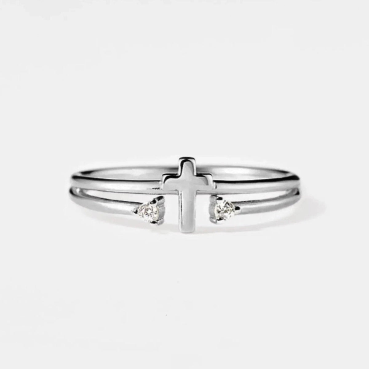 Bague Croix Ruth - Bijoux Croix