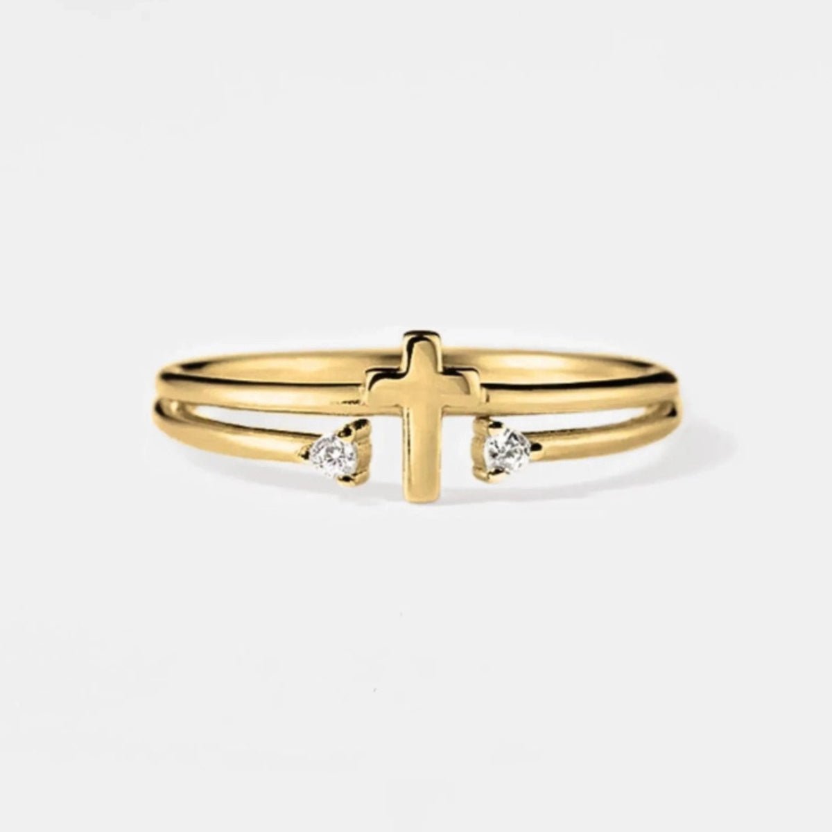 Bague Croix Ruth - Bijoux Croix