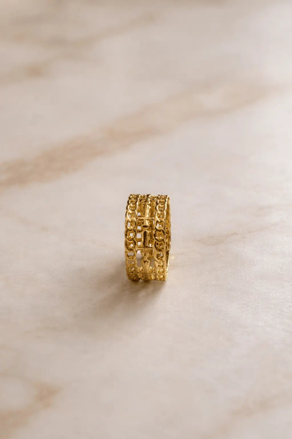 Bague Multiples Croix - Acier inoxydable - Bijoux Croix