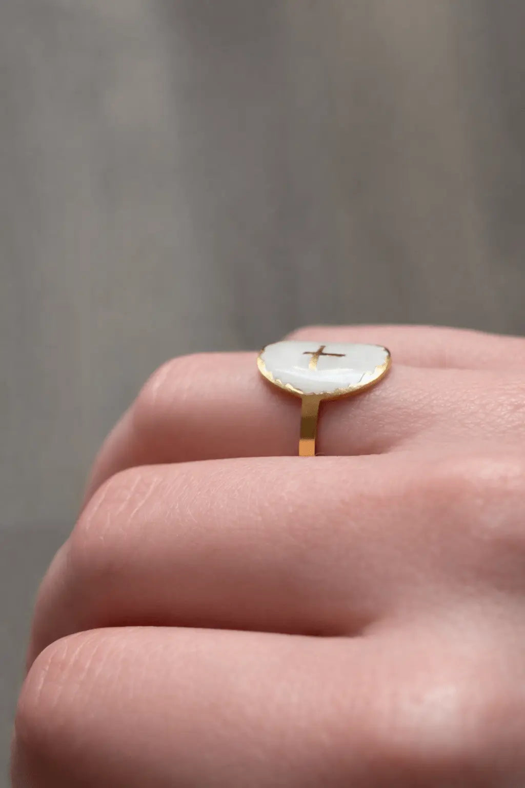 Bague Nouvelle Alliance - Acier inoxydable - Bijoux Croix