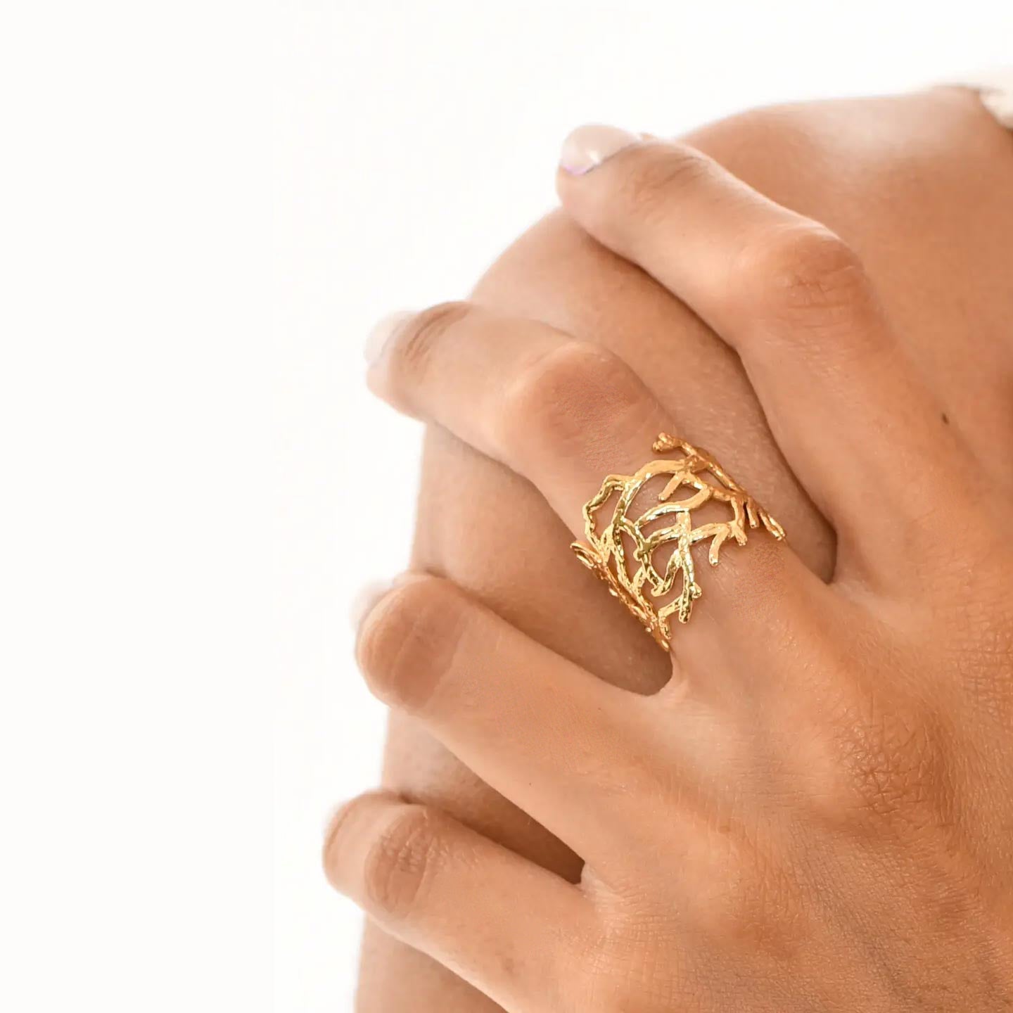 Bague Olive Acier Inoxydable - Bijoux Croix