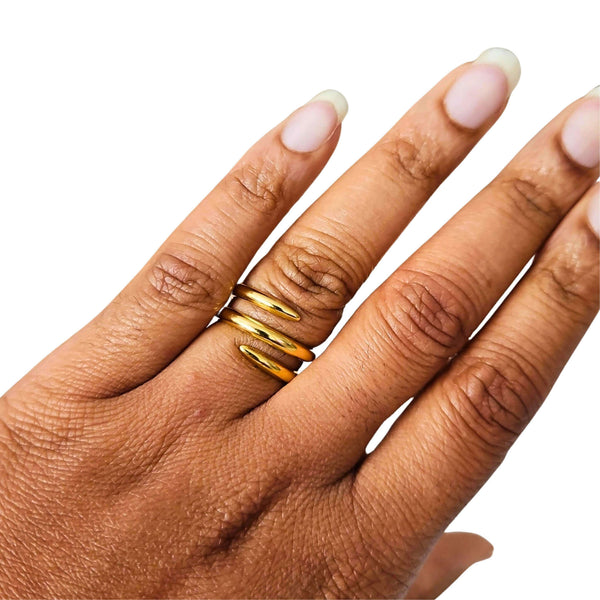 Bague Trinité Acier inoxydable - Vue secondaire