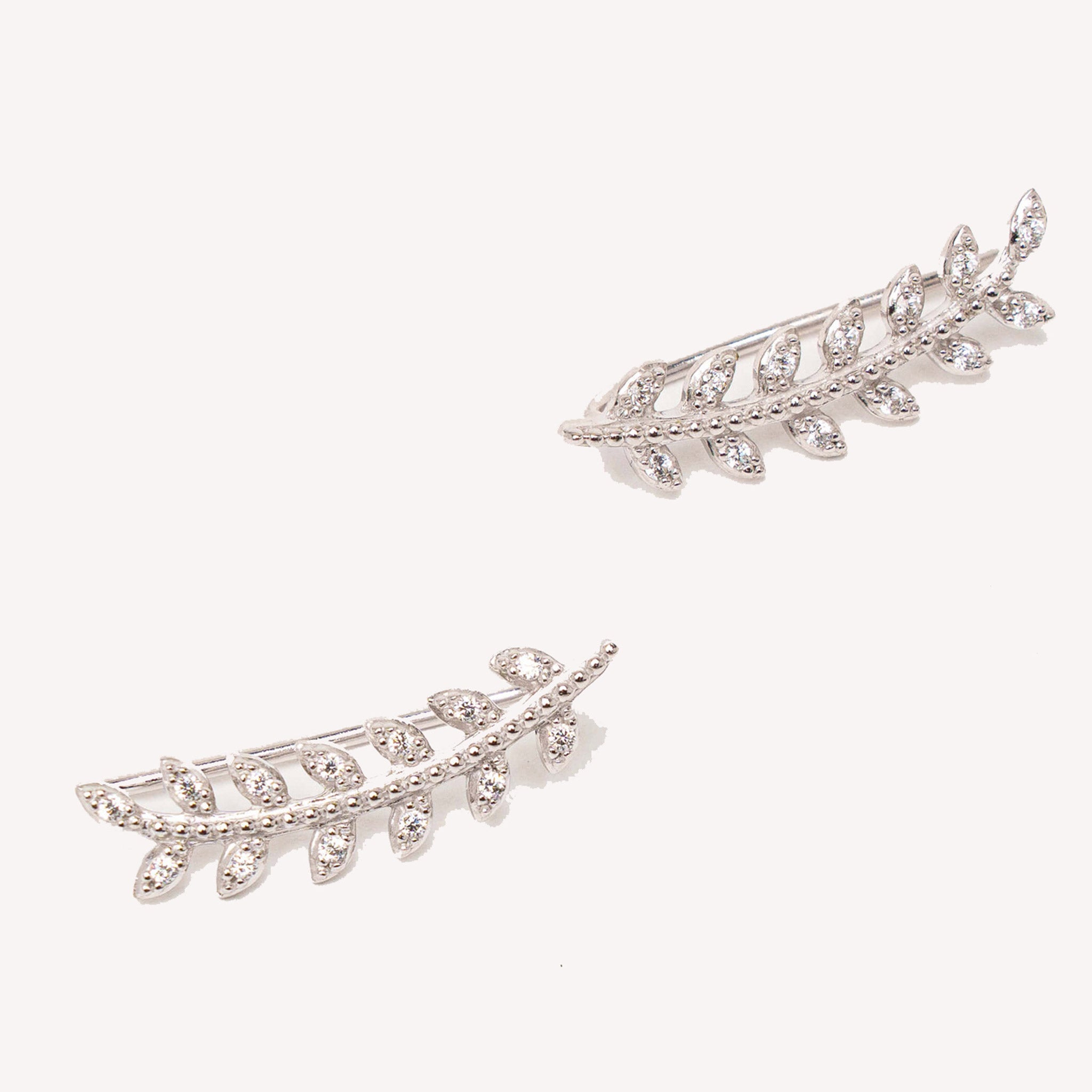 Zoom Boucles d'oreilles contours d'oreilles Épi de Blé 