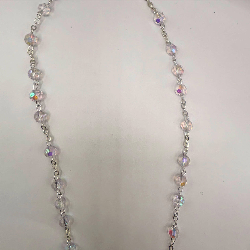 Chapelet de Saint Michel en cristal - Bijoux Croix