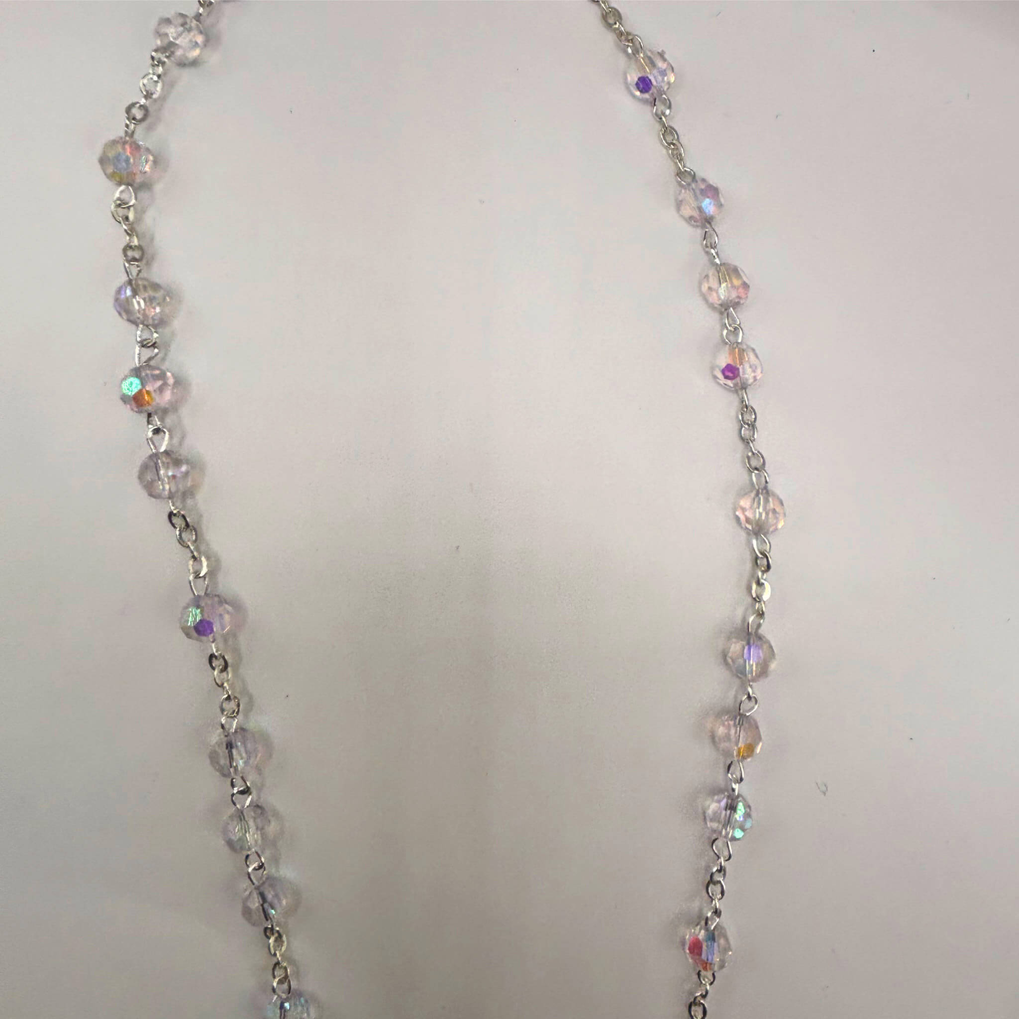 Chapelet de Saint Michel en cristal - Bijoux Croix