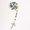 Chapelet en Perles de Verre de Murano - Bijoux Croix