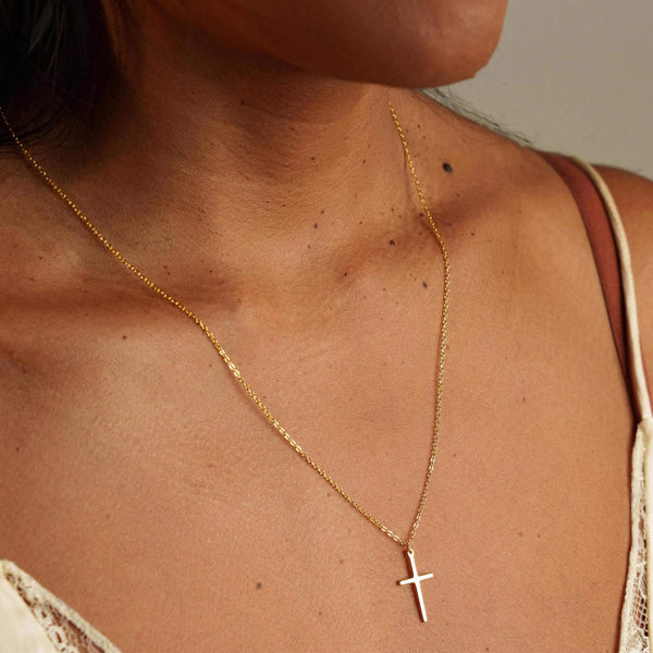 Collier Adonaï Argent Plaqué Or 18K - Vue secondaire