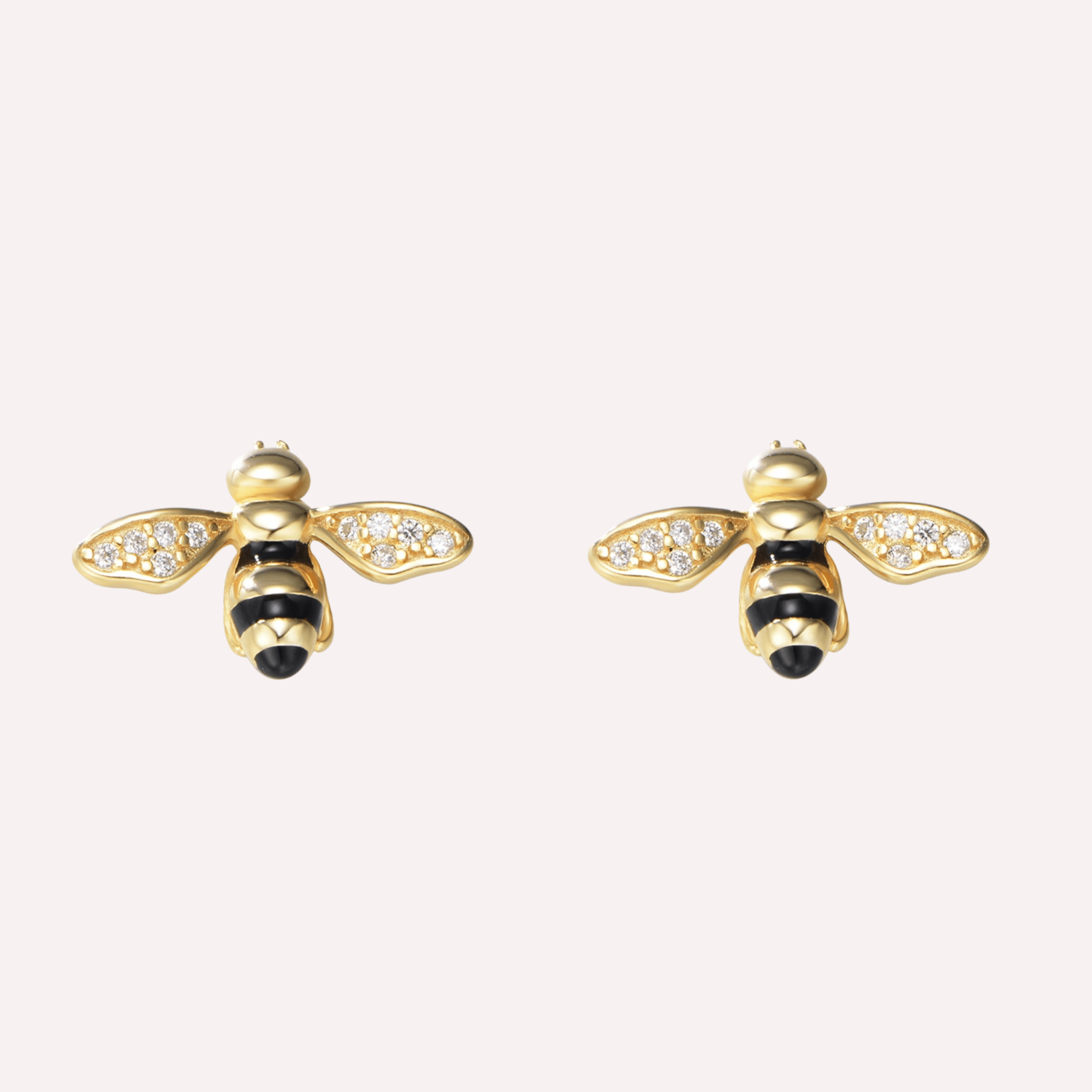 Boucles d'oreilles Abeille Divine - Bijoux Croix