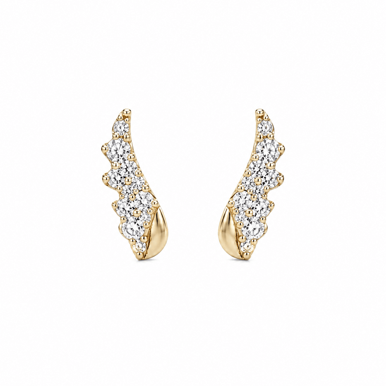 Boucles d'oreilles Anges Heaven Drop - Bijoux Croix
