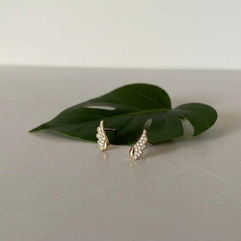 Boucles d'oreilles Anges Heaven Drop - Bijoux Croix