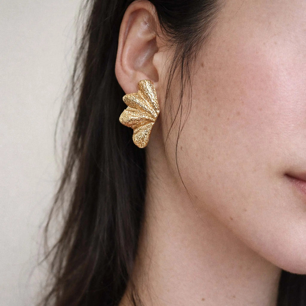 Boucles d’oreilles Anges Sérapha - Acier Inoxydable - Bijoux Croix
