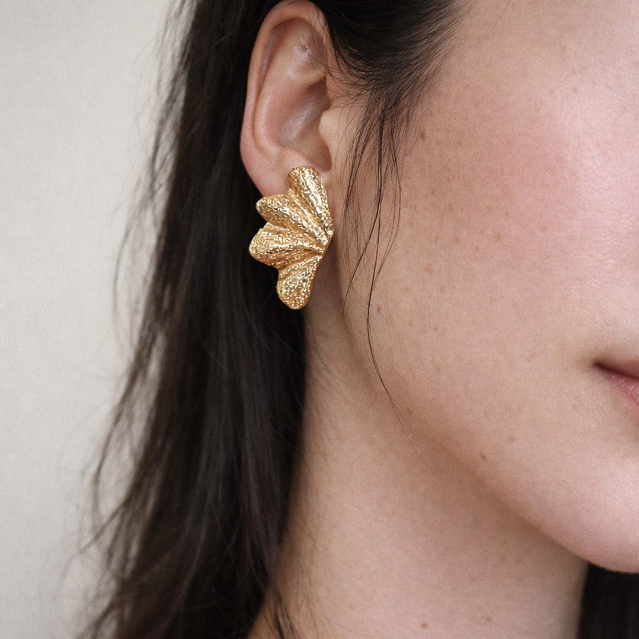 Boucles d’oreilles Anges Sérapha - Acier Inoxydable - Bijoux Croix