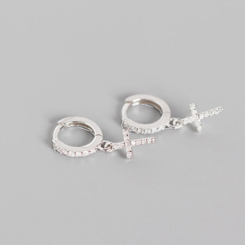 Boucles d’oreilles Croix Noa - Bijoux Croix