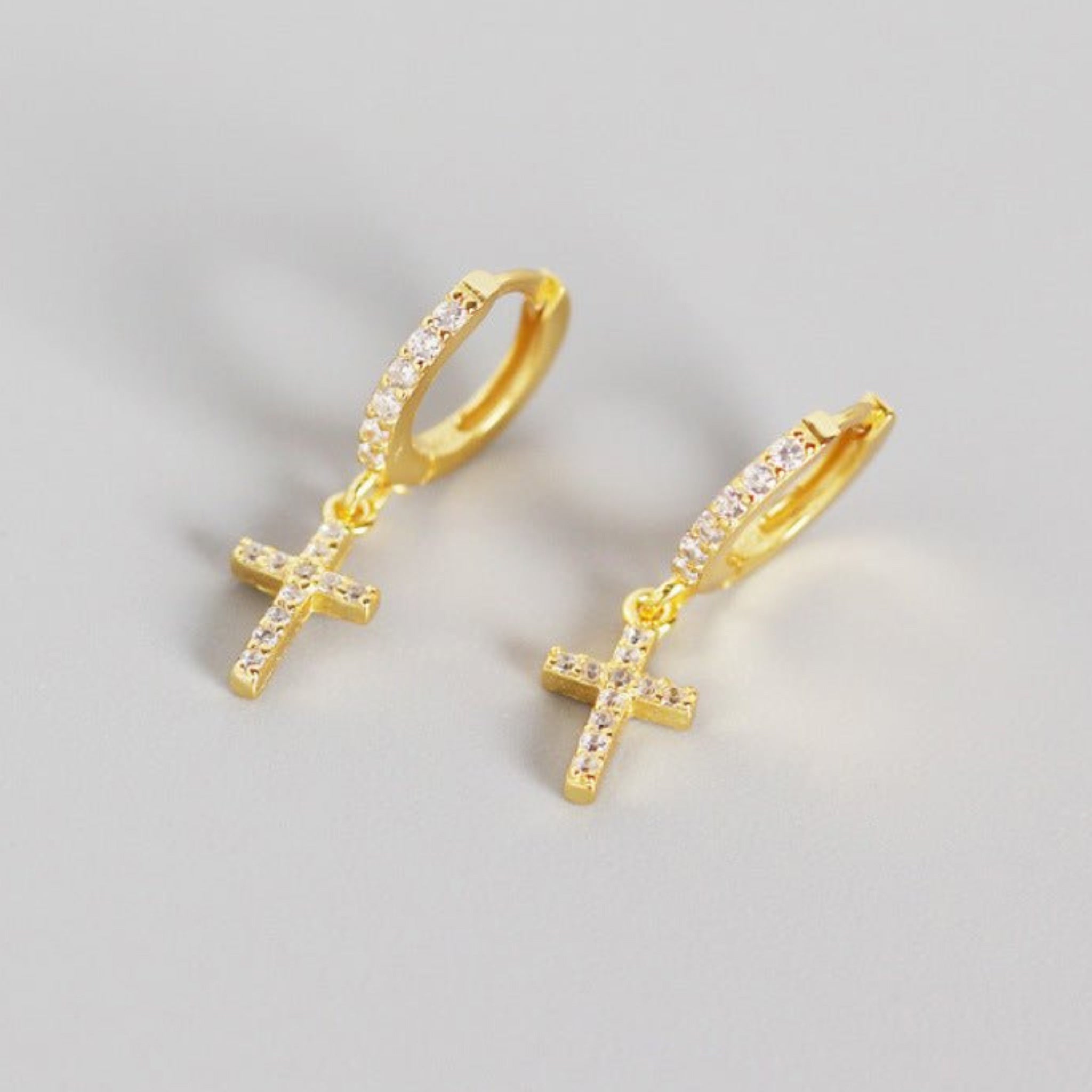 Boucles d’oreilles Croix Noa - Bijoux Croix