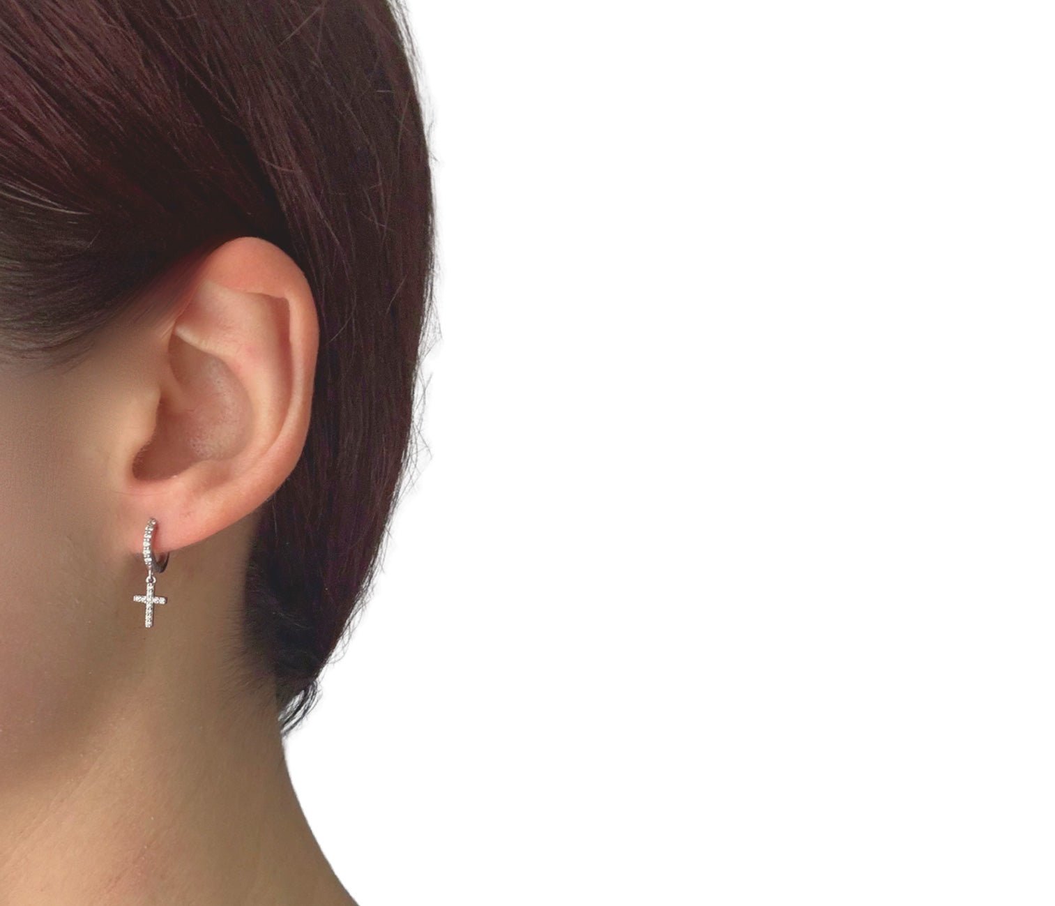 Boucles d’oreilles Croix Noa - Bijoux Croix