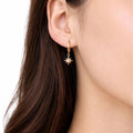 Boucles d’oreilles Etoile - Acier Inoxydable - Bijoux Croix