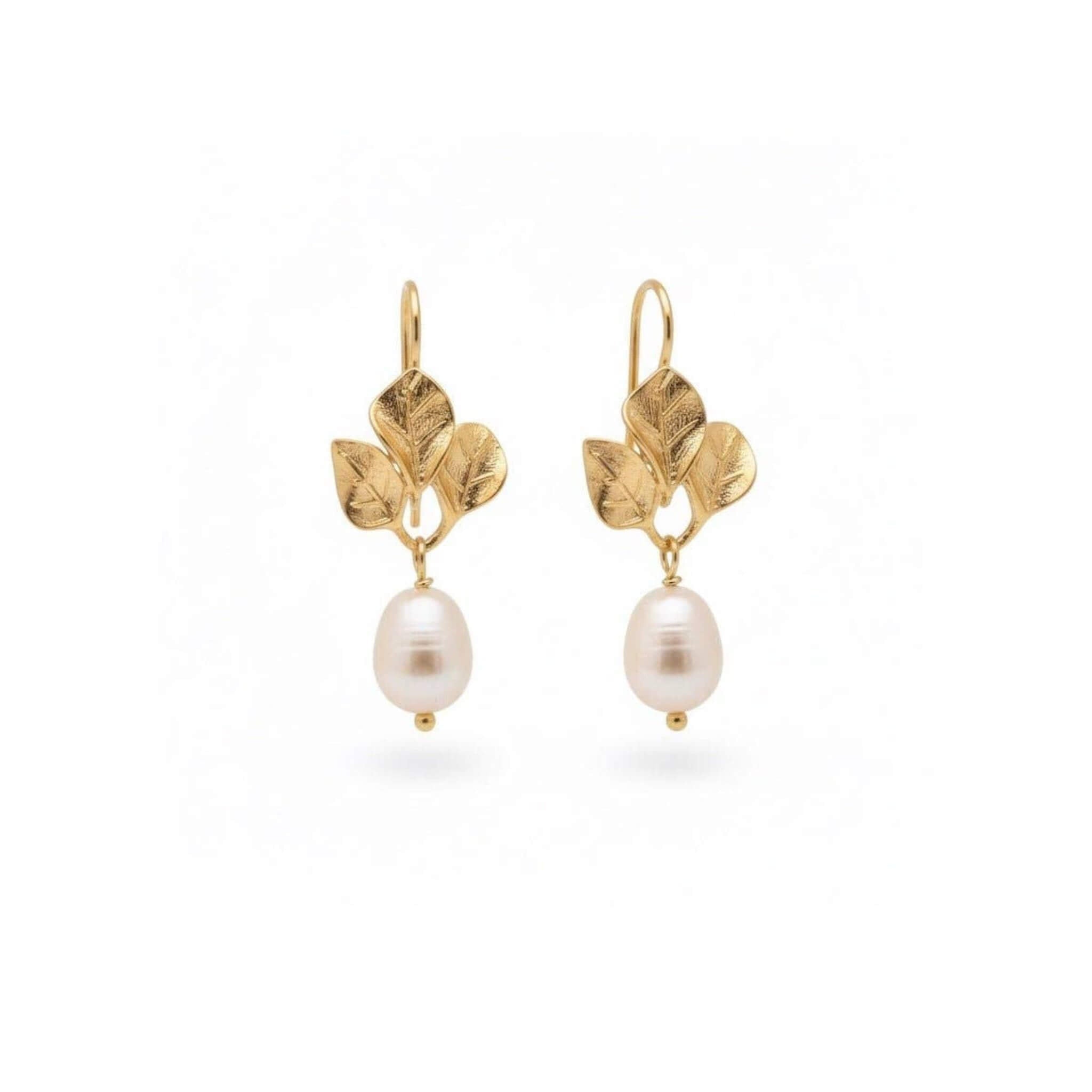 Boucles d'oreilles Oliviera - Perle d'eau douce - Bijoux Croix