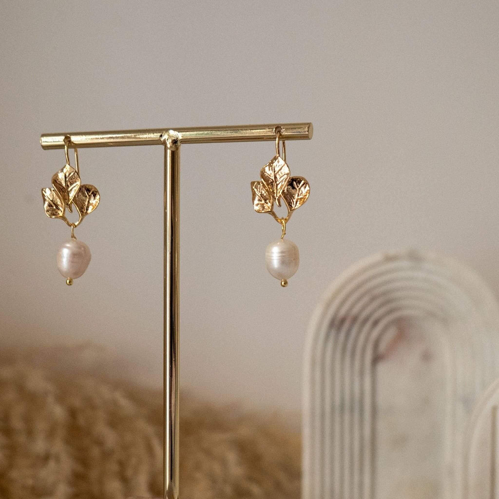 Boucles d’oreilles Oliviera sur support