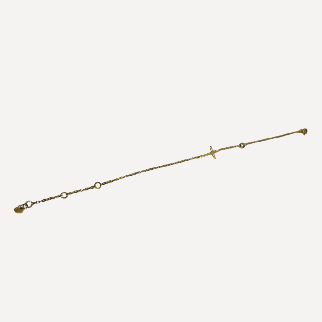 Bracelet Agapè - Acier inoxydable - Bijoux Croix