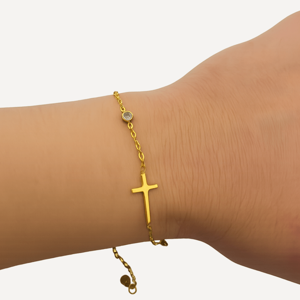 Bracelet Agapè - bleu en  Acier inoxydable 