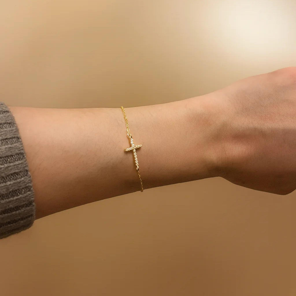 Bracelet croix Lumière - Bijoux Croix