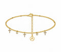 Bracelet Croix Multiples à Breloques - Bijoux Croix