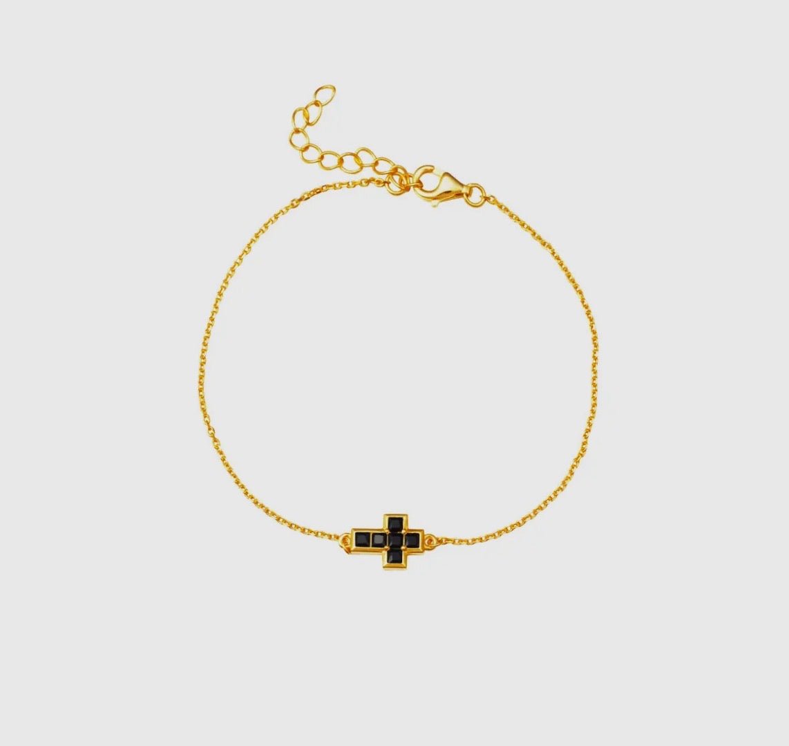 Bracelet Joël Croix coloré - Bijoux Croix